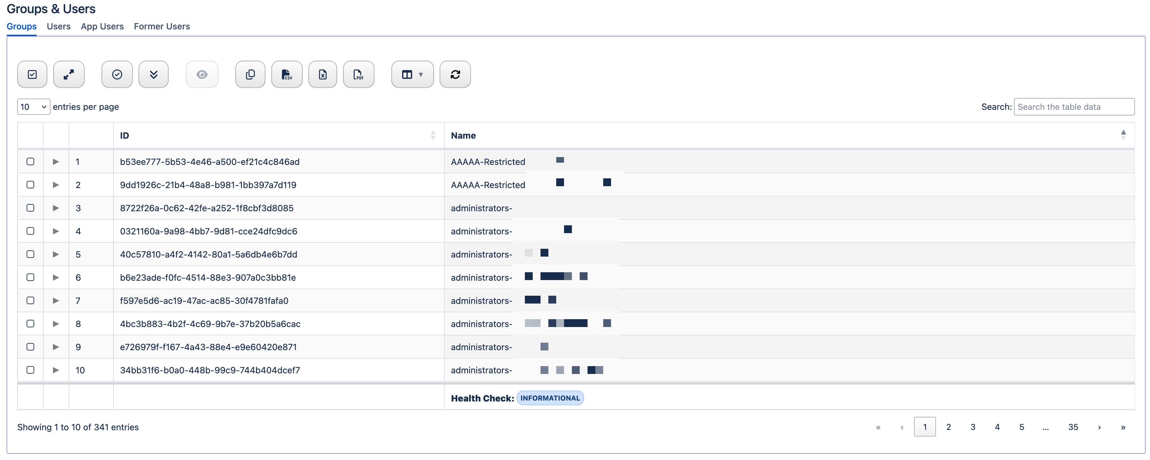 Groups and Users Overview